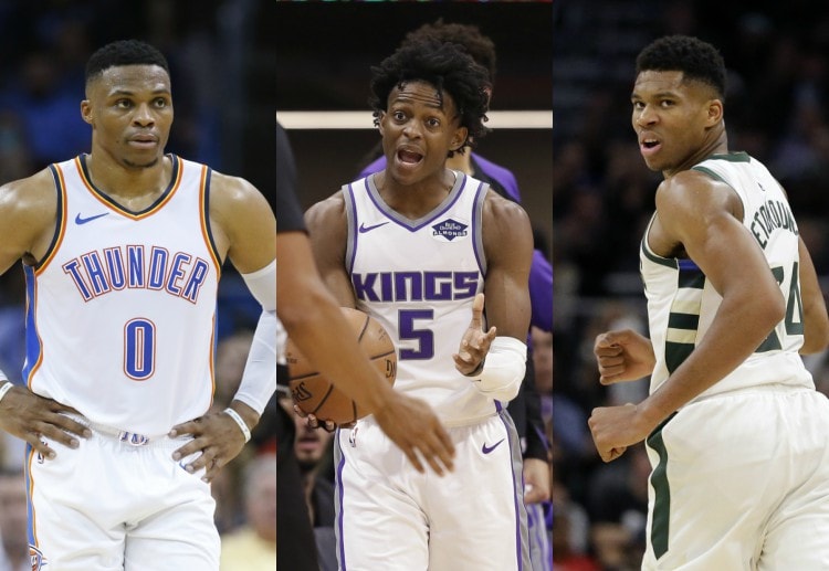 Upcoming NBA games will feature stars Russell Westbrook, De'Aaron Fox and Giannis Antetokounmpo