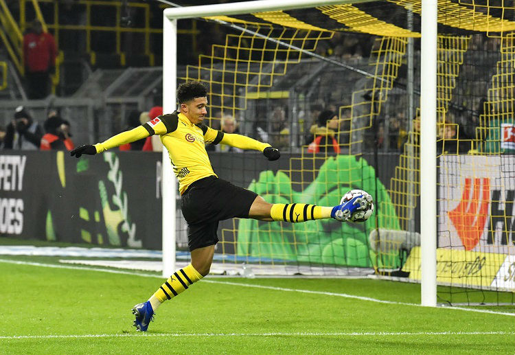 Jadon Sancho now on the lead for the top assists in Bundesliga
