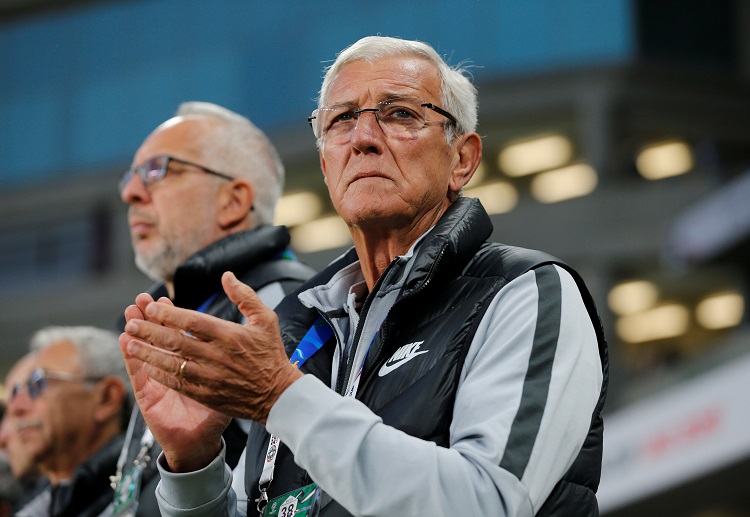 China's head coach Marcello Lippi looks on during the AFC Asian Cup
