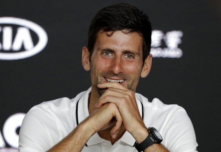 Novak Djokovic had a comfortable start at the Australian Open