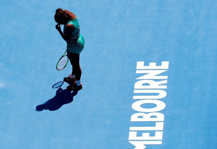 Serena Williams suffered an ankle injury during her match against Karolina Pliskova in Australian Open