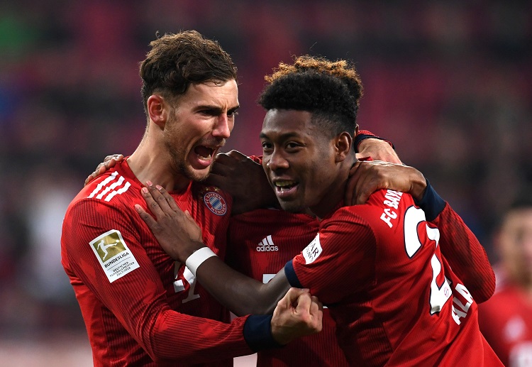 David Alaba’s goal earned Bayern Munich 3 points to close the gap against Borussia Dortmund in the Bundesliga ladder