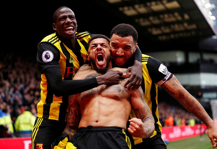 Watford are aiming for a European spot as they face Premier League champions Manchester City