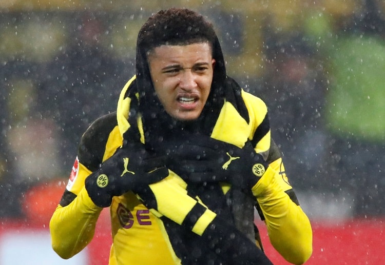 Jadon Sancho has played a key role in Dortmund's Bundesliga title challenge this season