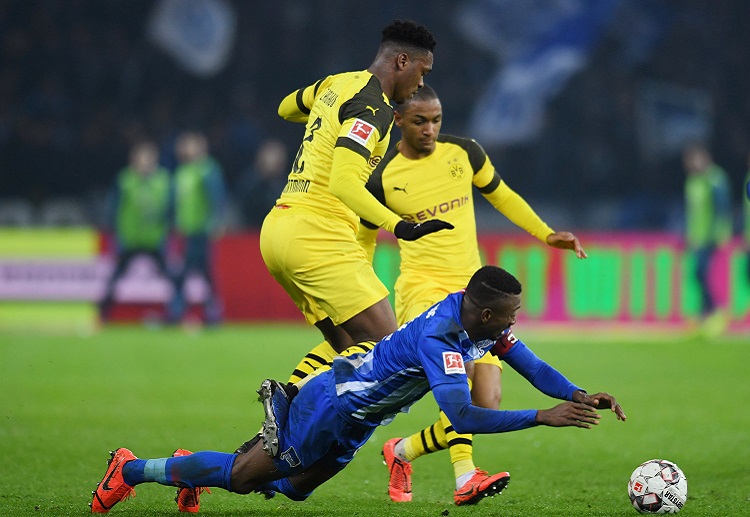 Highlights tỷ lệ kèo Bundesliga 2019 Hertha 2-3 Dortmund: Ngược dòng khó nhọc