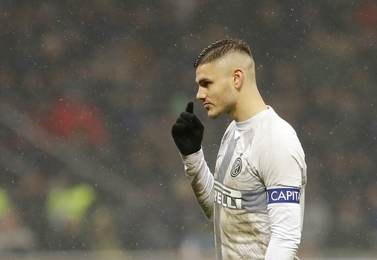 Inter Milan's Mauro Icardi has recovered from a knee injury and is likely to play against Lazio
