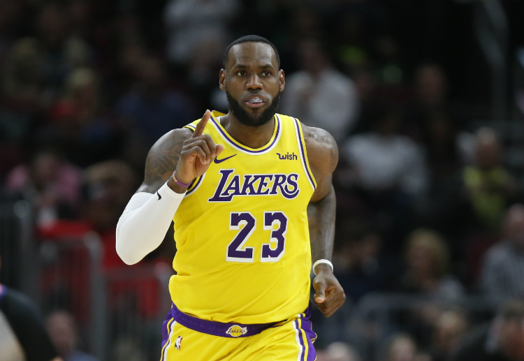 jumlah poin LeBron James NBA