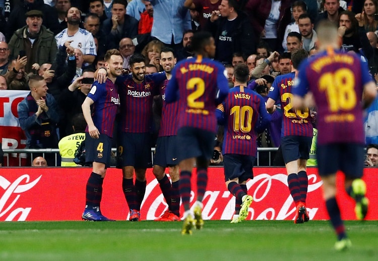 Ivan Rakitic scores the game's only goal after 26 minutes to hand Barcelona an El Clasico win in recent La Liga match