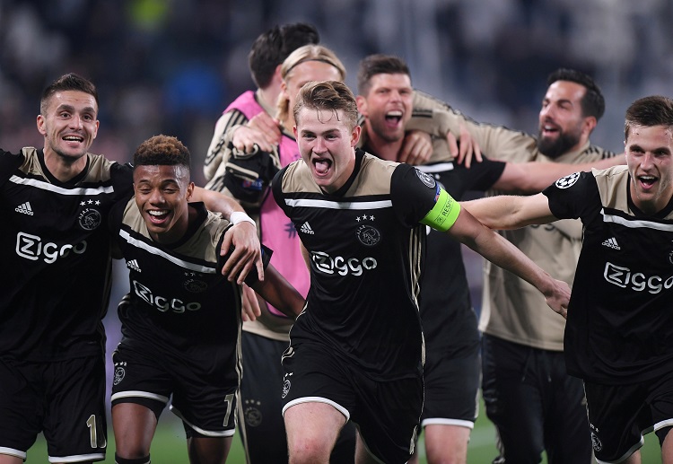 Ajax beat Juventus 3-2 on aggregate in the Champions League quarter-final