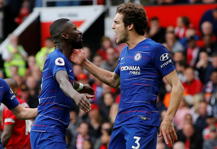 Marcos Alonso impressed Manchester United vs Chelsea odds after scoring an equaliser