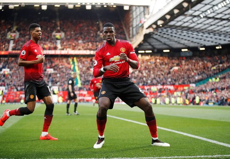 Paul Pogba leads Manchester United to a 2-1 win over West Ham United in Premier League week 34 battle