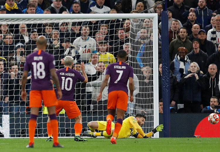 Manchester City have to overturn the one-goal deficit in the second leg of Champions League against Tottenham