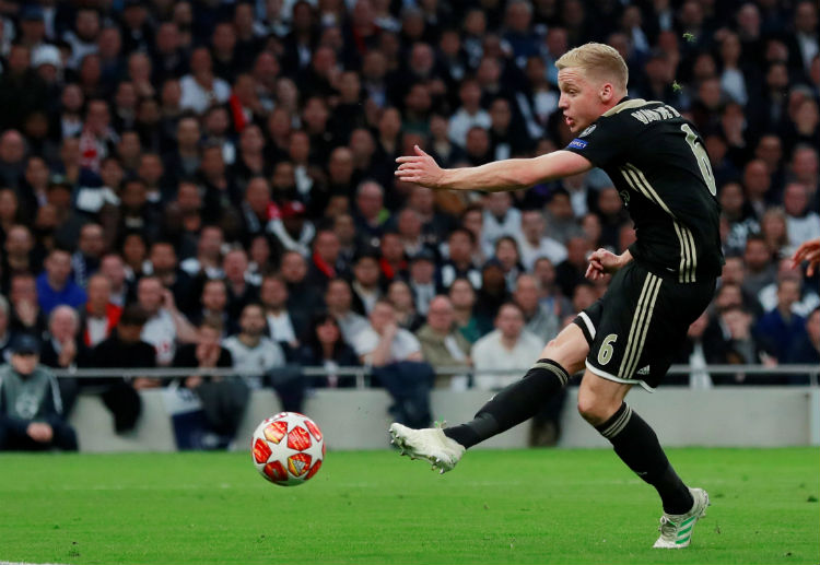 Donny van de Beek made the difference in the first leg of the Champions League semifinals against Tottenham Hotspur 