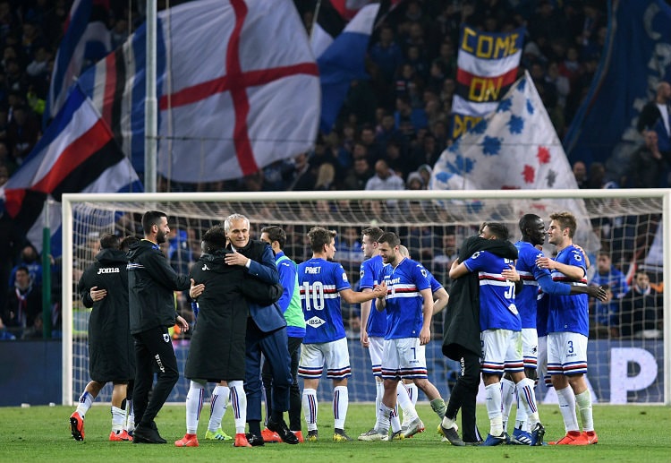 Serie A: Sampdoria sở hữu vị trí thứ 9 một cách cực kỳ vững vàng