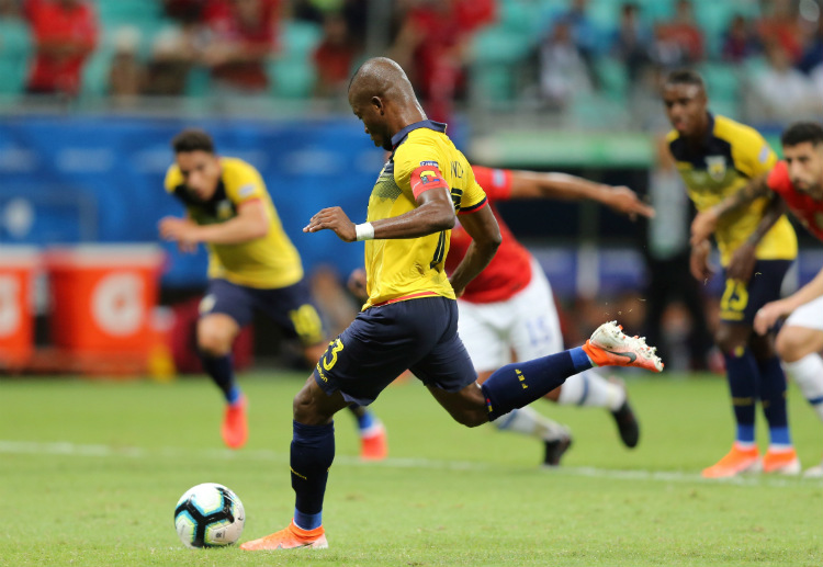 SBOBET fans witnessed Enner Valencia's 23th goal for Ecuador during their match against Chile