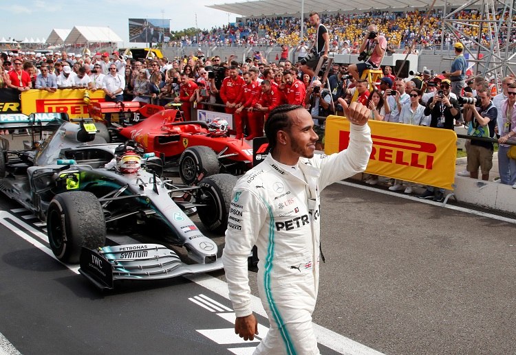 Lewis Hamilton easily drives his way to the top podium of the recently-concluded French Grand Prix