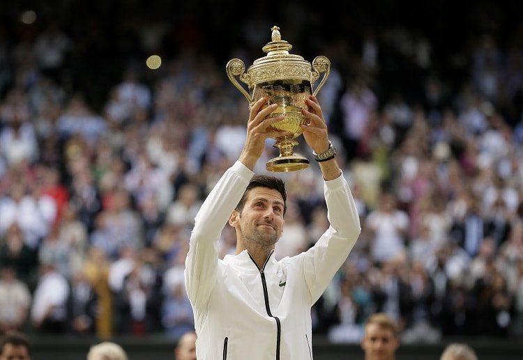 Novak Djokovic menjuarai tunggal putra Wimbledon 2019