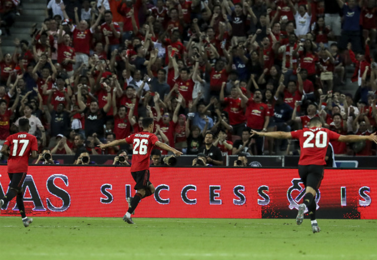 Can Manchester United continue winning in International Champions Cup as they face Tottenham Hotspur?