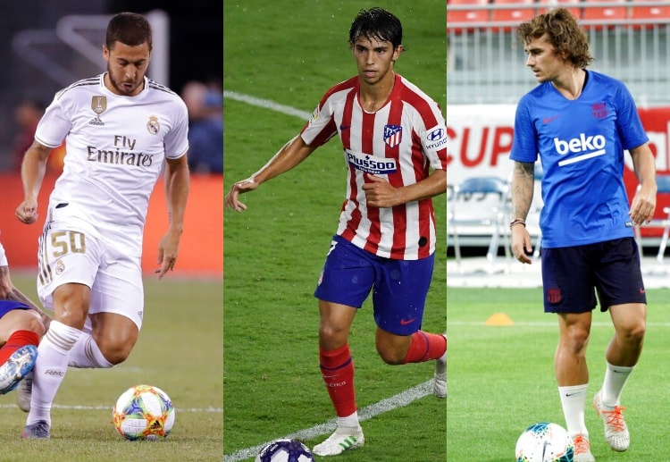 Hazard, Joao and Griezmann are all expected to shine in La Liga this season
