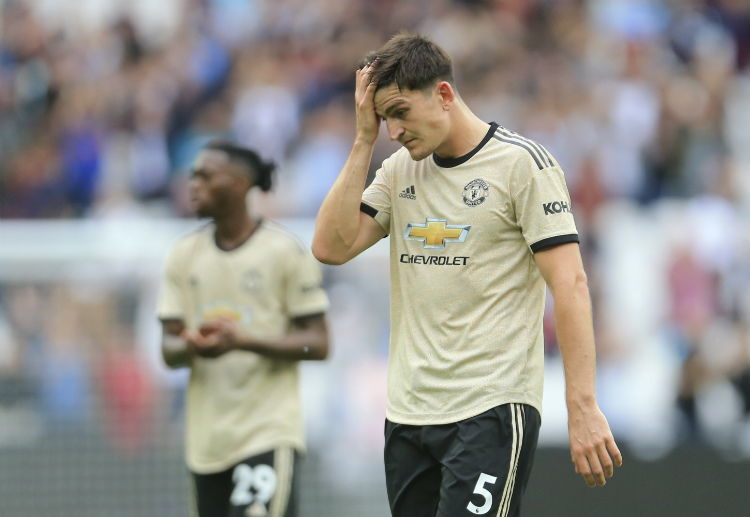 Premier League: Harry Maguire's effort came up short for Manchester United to equalise against West Ham United