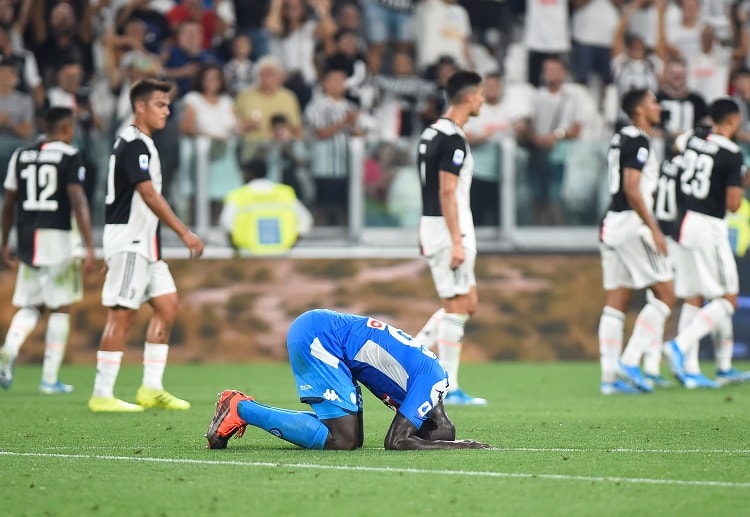 Napoli's Kalido Koulibaly has scored an own goal that led to Juventus' 4-3 Serie A win