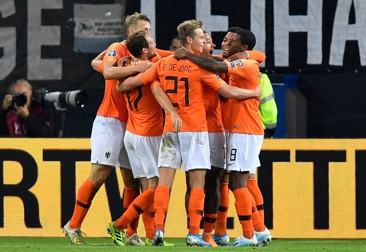 For the first ever time, the Netherlands have scored four goals in an away Euro 2020 game against Germany
