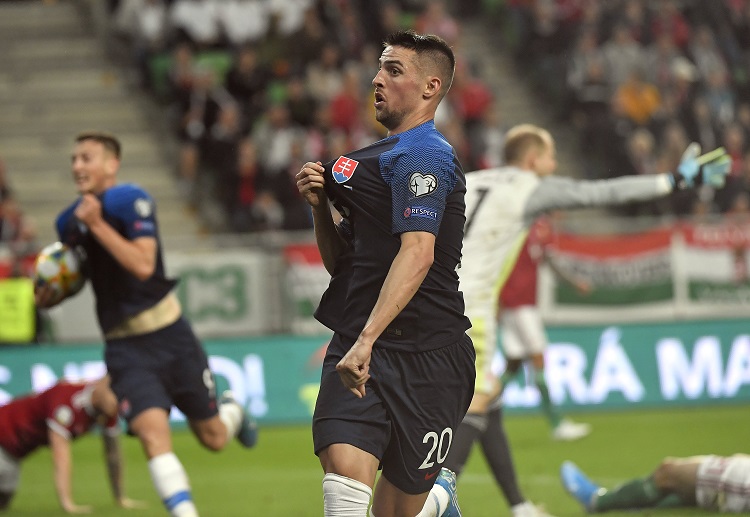 Kết quả kèo cược vòng loại Euro 2020 Hungary 1 - 2 Slovakia: Chiến thắng bất ngờ