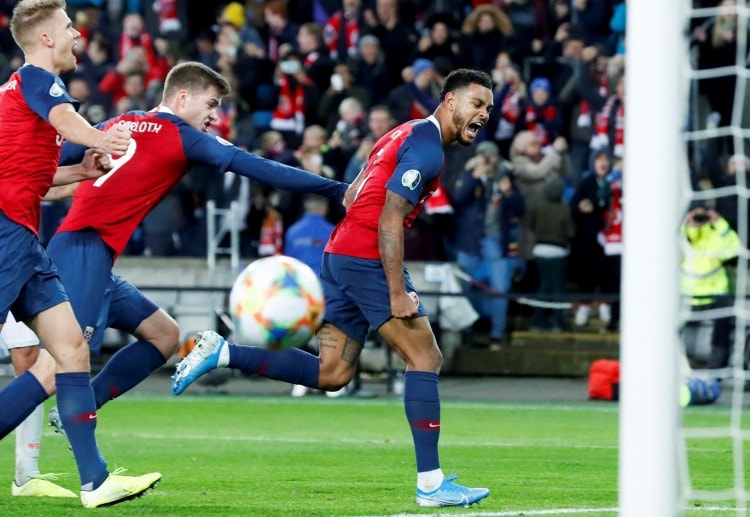 Norway's Joshua King hails after saving his side from being defeated by Spain in recent Euro 2020 qualifiers
