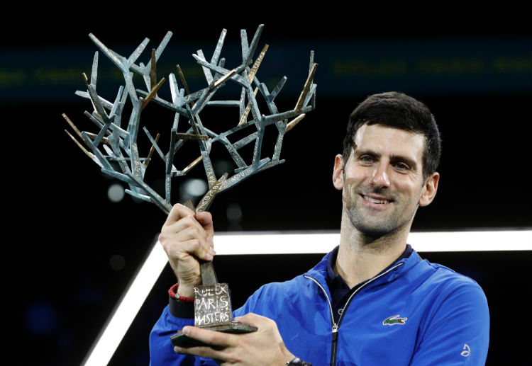 Djokovic hướng tới ATP Finals bằng chức vô địch tiền thưởng thể thao Paris Masters.