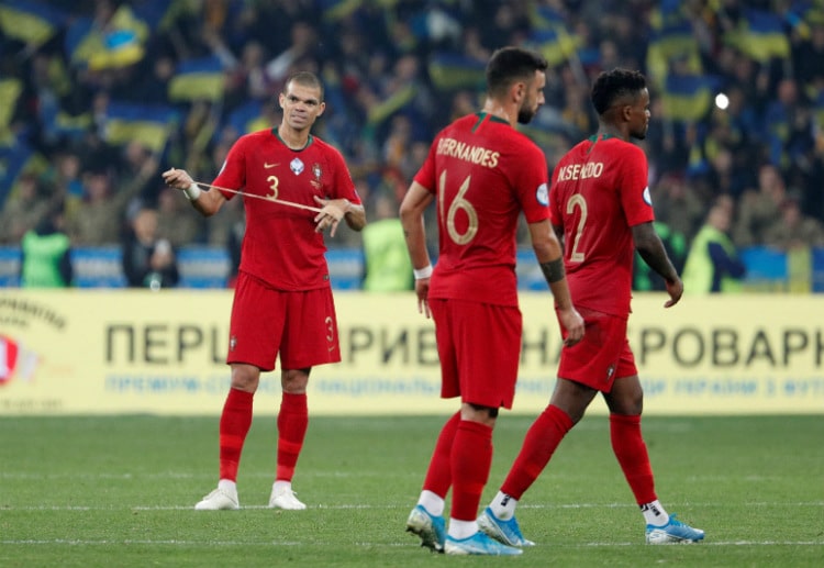 Portugal suffers defeat in their last Euro 2020 qualifiers against Group B Ukraine