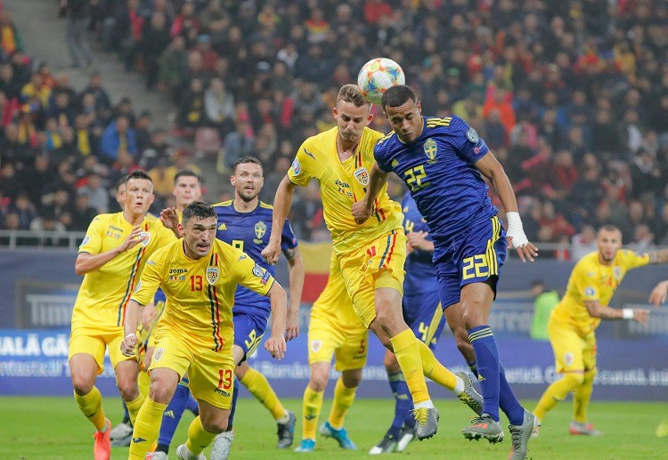 Sweden beat Romania 2-0 to qualify for Euro 2020