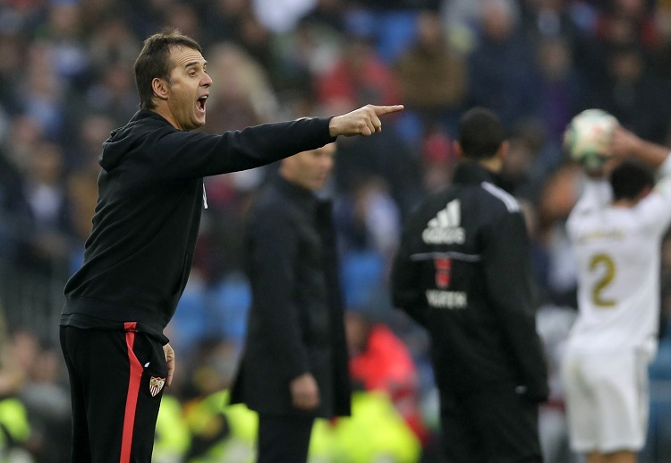 Sevilla manager Julen Lopetegui is hoping that his side will continue to guard their place in the La Liga table