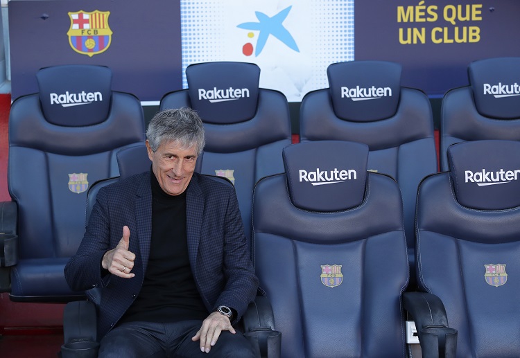 Quique Setien will have a tough task leading his new Barca squad in the Champions League
