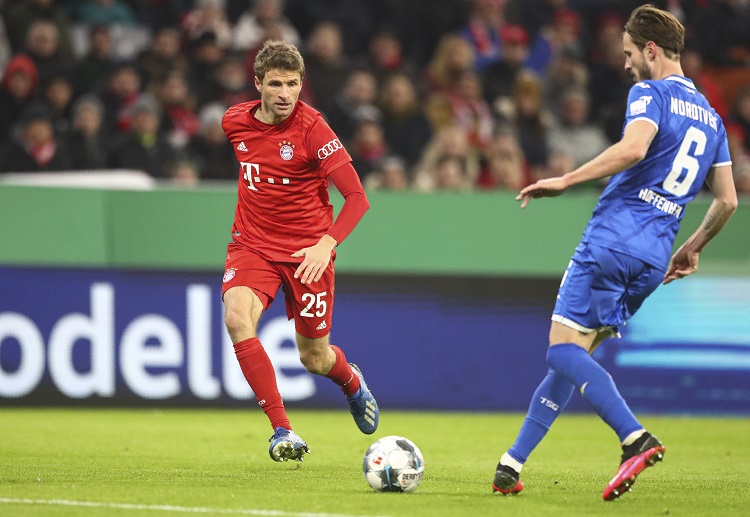 Thomas Muller also contributes to Bayern Munich's win over Hoffenheim in DFB Pokal