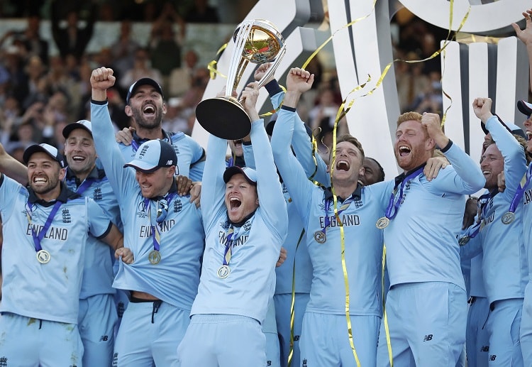 England beat New Zealand during the 2019 Cricket World Cup to win their first ODI 50-over trophy