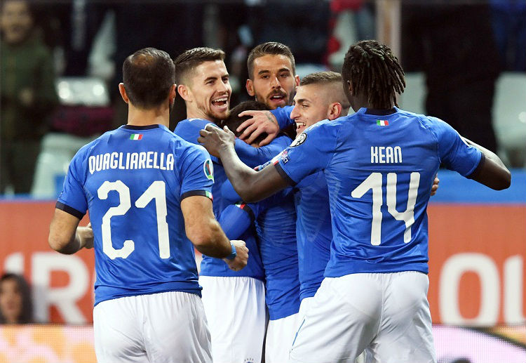 이탈리아는 유로 2020 조별 예선에서 스위스, 터키, 웨일스와 함께 A조에서 경기할 것이다.