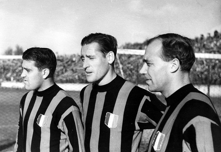 AC Milan’s Gunnar Nordahl was Serie A's leading striker for the first half of the 1950s