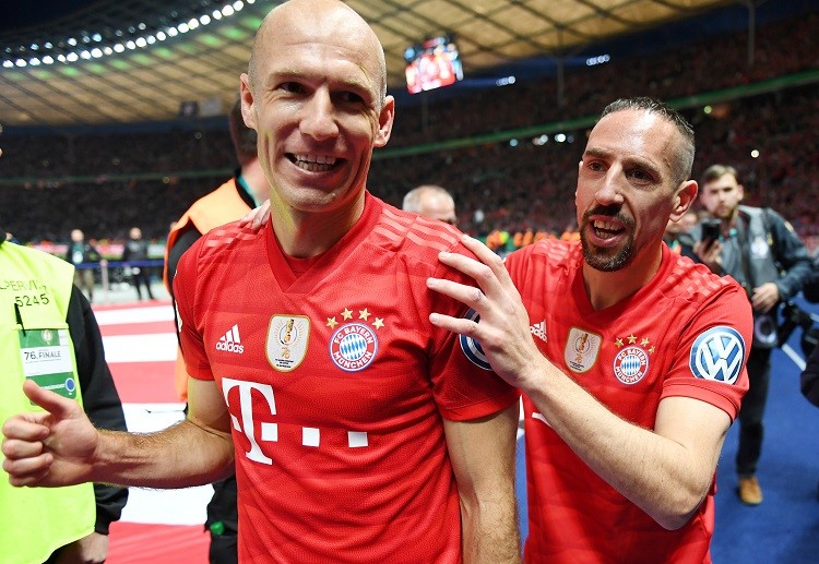 Bayern Munich legends Arjen Robben and Franck Ribery have been vital in the club’s Bundesliga campaign