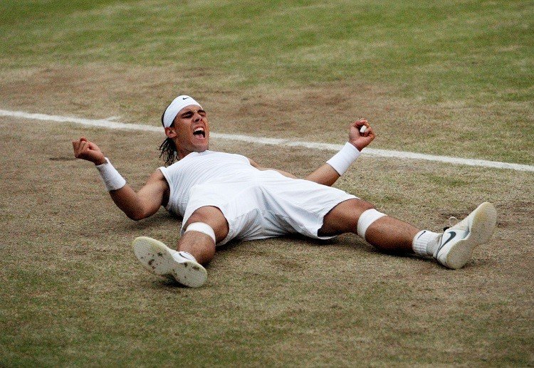 Rafael Nadal and Roger Federer had an intense back-and-forth affair during the 2008 ATP Wimbledon Championship