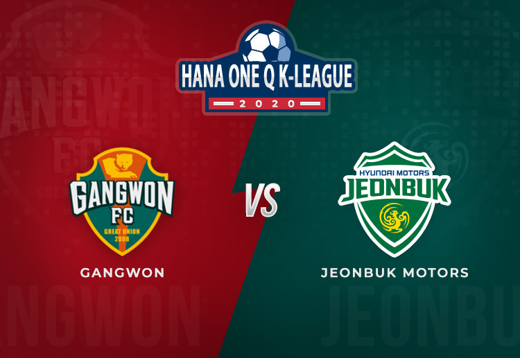 Struggling Gangwon will need to play much better on the counterattack when they face K-League reigning champions Jeonbuk
