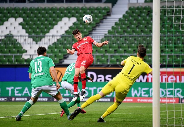 Kết quả Bundesliga Bremen 1-4 Leverkusen: Kai Havertz lập cú đúp