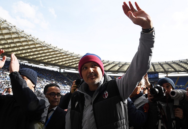 Sinisa Mihajlovic optimis Bologna siap menghadapi Juventus.