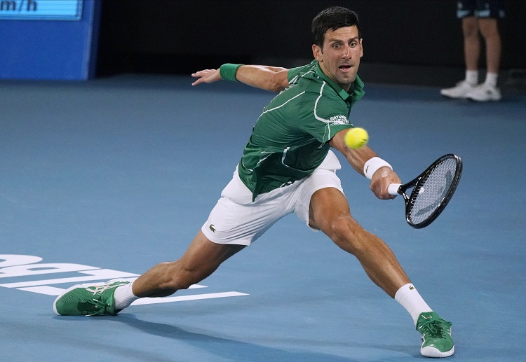 Novak Djokovic possess the highest ATP 2020 odds of winning and is expected to win more titles