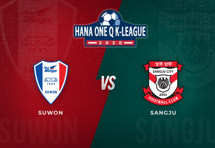 Sangju Sangmu sit at third spot while Suwon Bluewings are struggling to climb up the K-League table