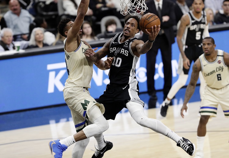 DeMar DeRozan berkontribusi besar bagi klub NBA Spurs