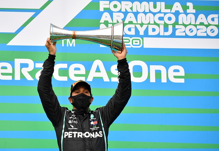 Lewis Hamilton is delighted to claim his eight Hungarian Grand Prix title