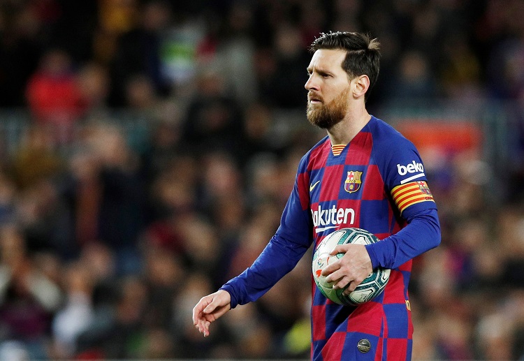 Lionel Messi pencetak gol paling banyak La Liga