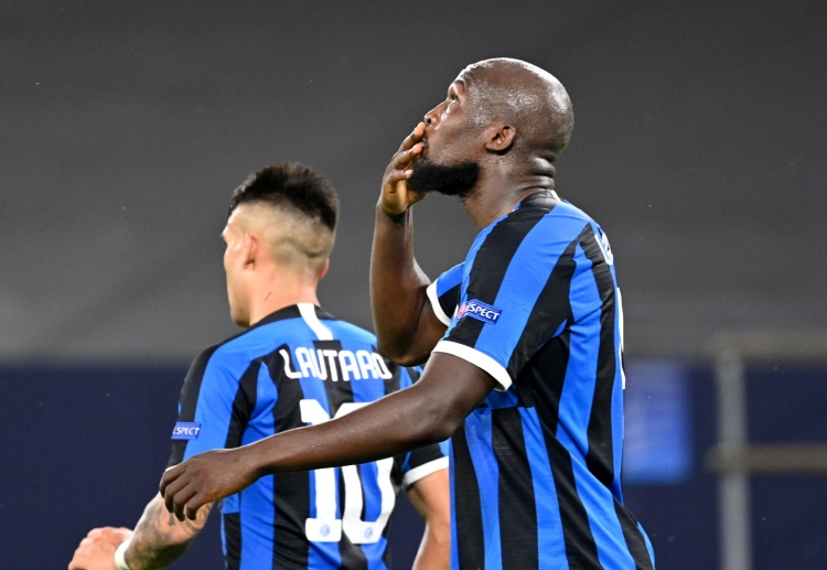 Romelu Lukaku has been scoring for Inter Milan in the last eight Europa League matches