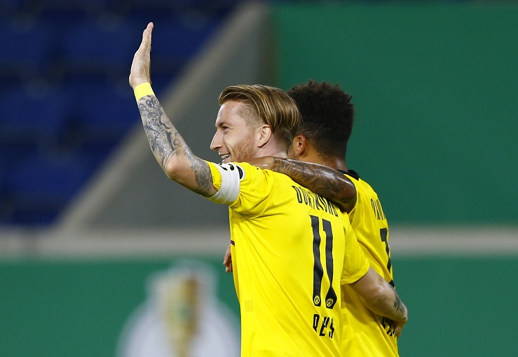 Bundesliga update: Marco Reus has scored in his first competitive goal for Borussia Dortmund since February