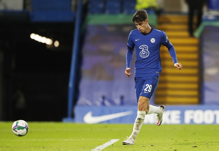 Kai Havertz is determined to score goals for Chelsea and claim a win against West Brom in the Premier League